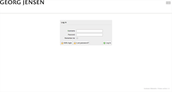 Desktop Screenshot of georgjensen.kontainer.com